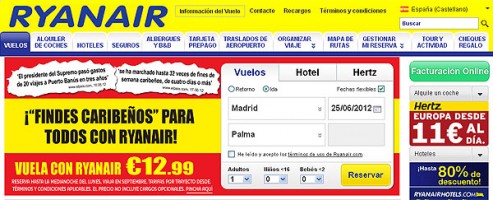 Ryanair 'utiliza' a Carlos Dívar en su nueva campaña de publicidad.