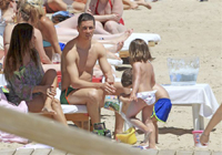 Fernando Torres en Ibiza de vacaciones