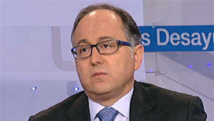 Luis Gallego, presidente de Iberia, en TVE