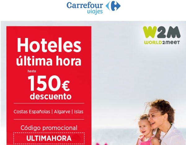 Viajes Carrefour rompe la última hora con descuentos de 150 euros, Noticias  de Agencias de viajes